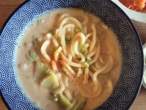 豆乳スープうどん